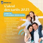 Tarification 2025 des prestations scolaires et périscolaires